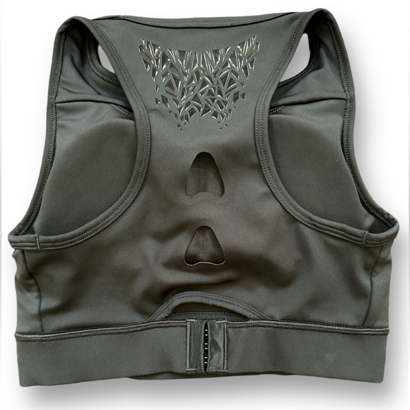 GymShark Black Sports Bra Women's Exo Fit Training Sports Bra Size Small - Picture 2 of 12